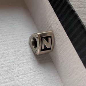 Pandora Charm Letter N